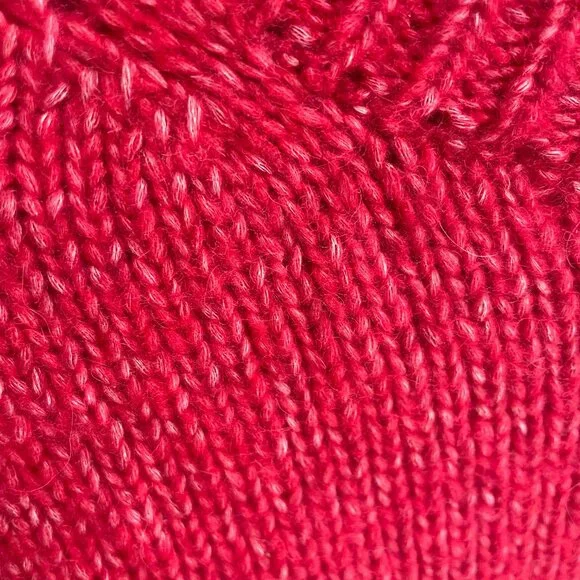 La Ligne Red Knit Sweater • Size Large • Classic Elevated Essential - Picture 9 of 11
